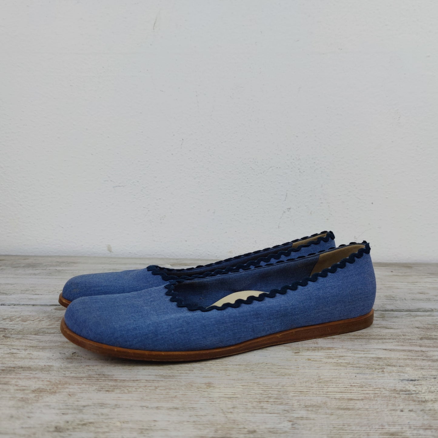 Ballerine vintage Miu Miu denim