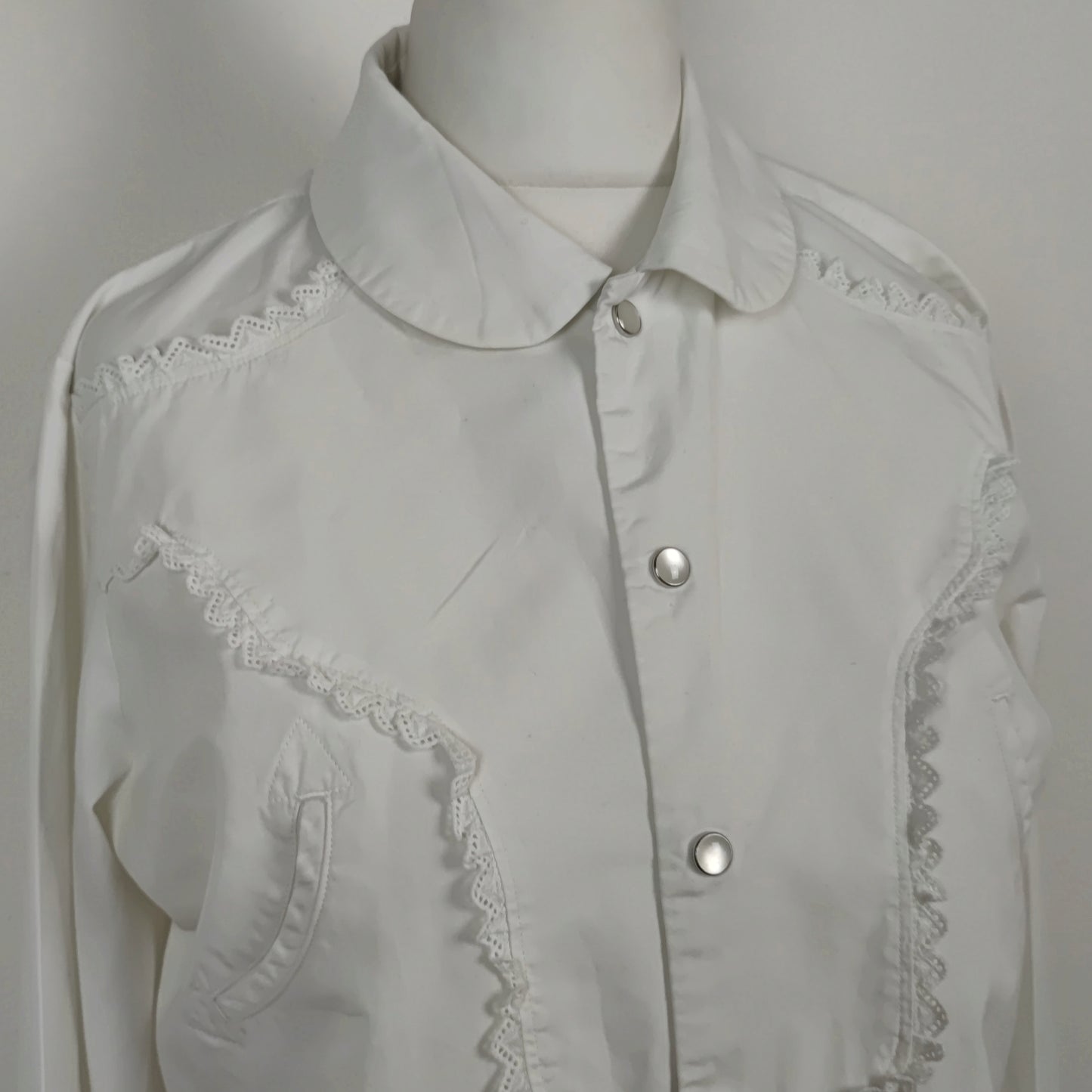 Camicia bianca Comme des Garçons Robe de chambre