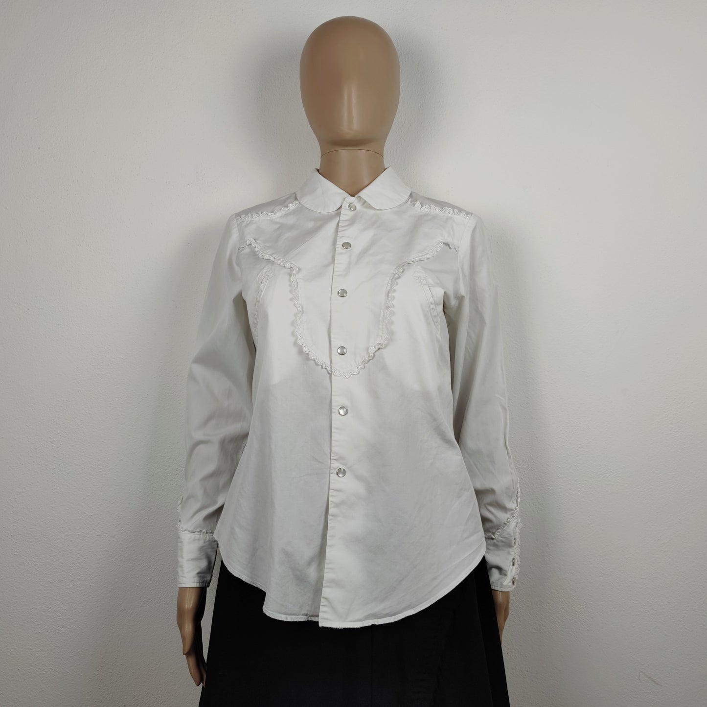 Camicia bianca Comme des Garçons Robe de chambre