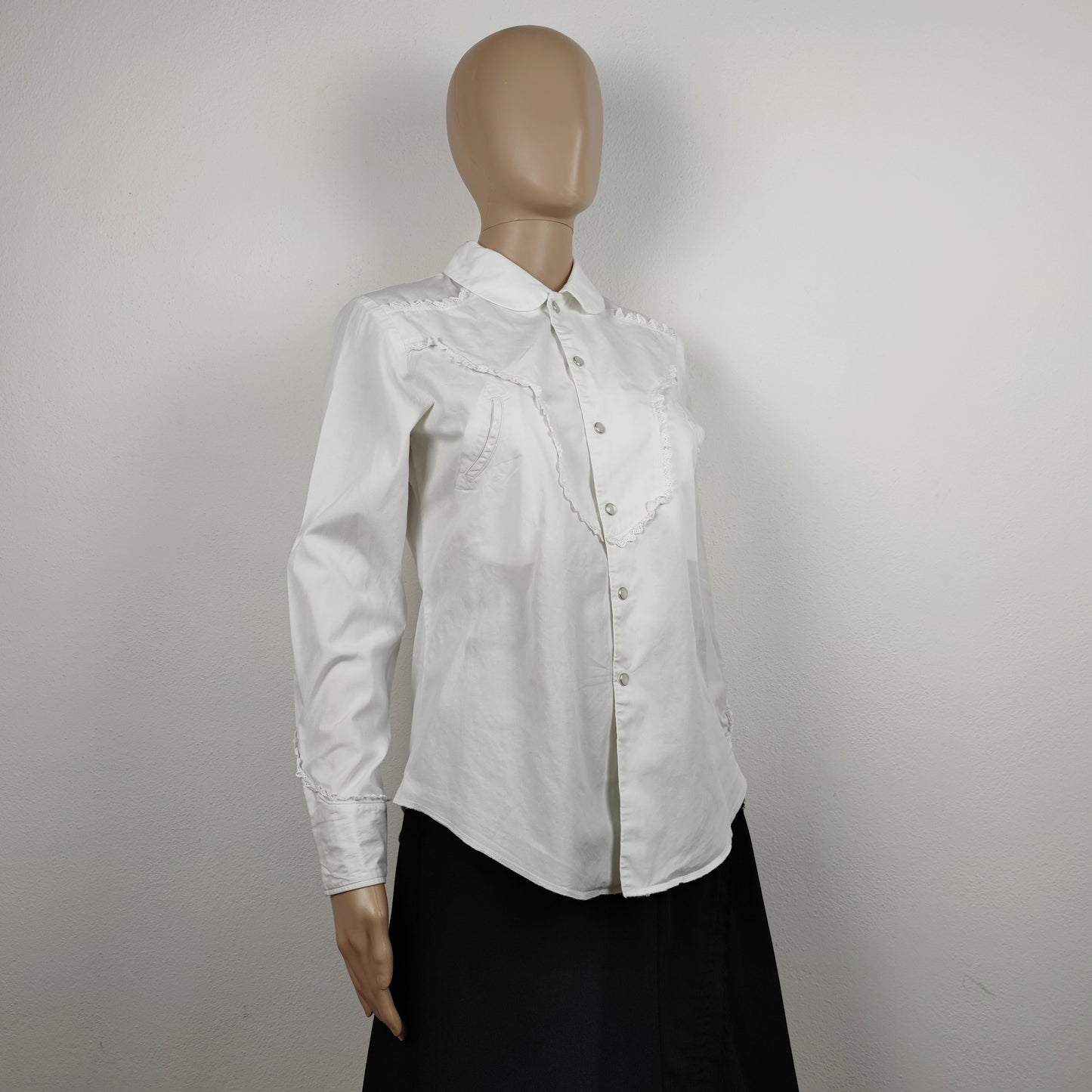 Camicia bianca Comme des Garçons Robe de chambre