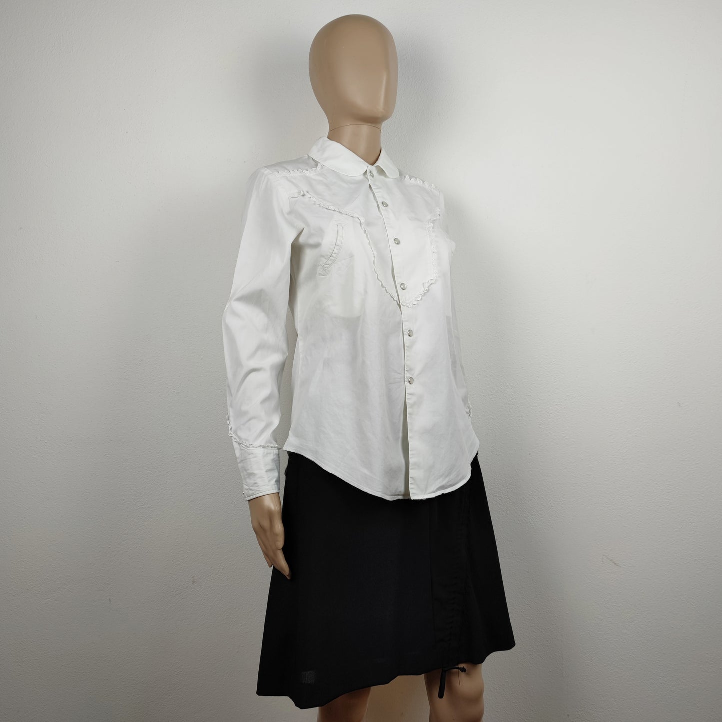 Camicia bianca Comme des Garçons Robe de chambre