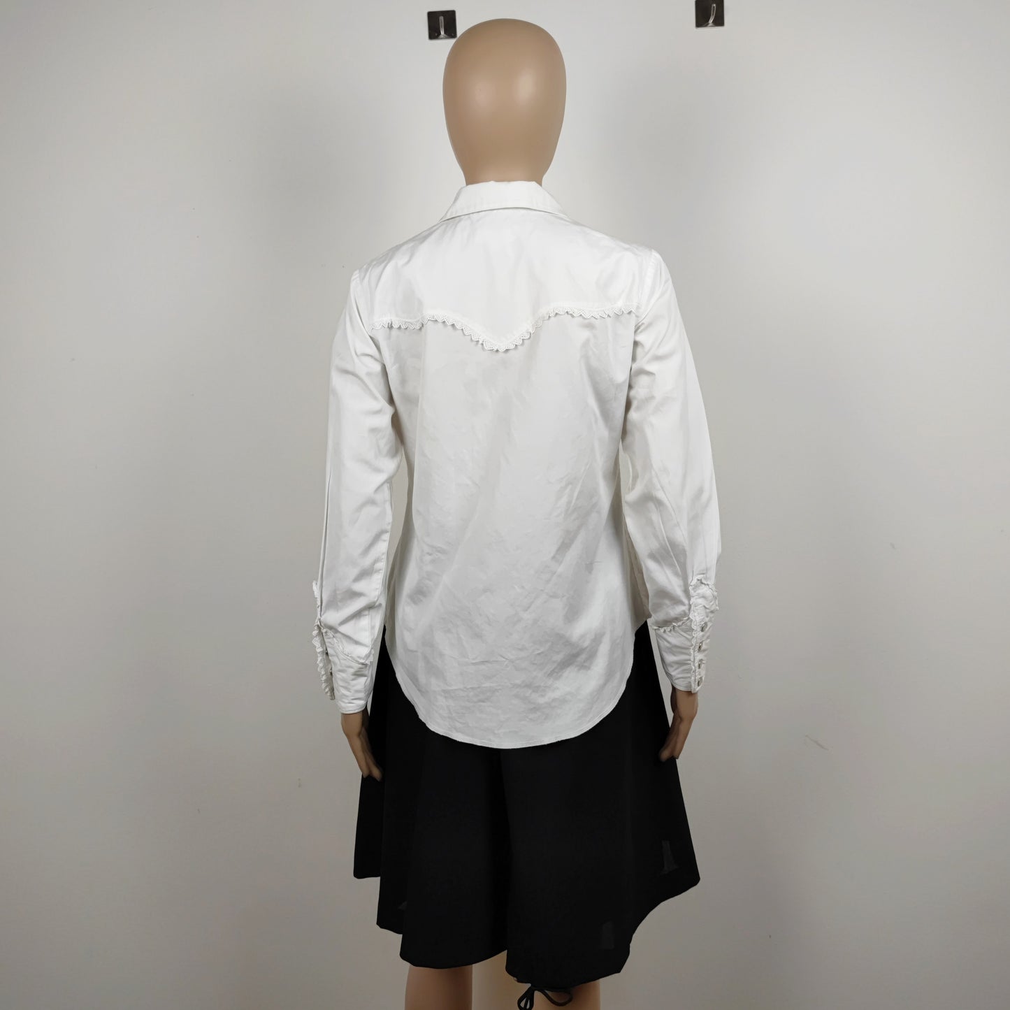 Camicia bianca Comme des Garçons Robe de chambre