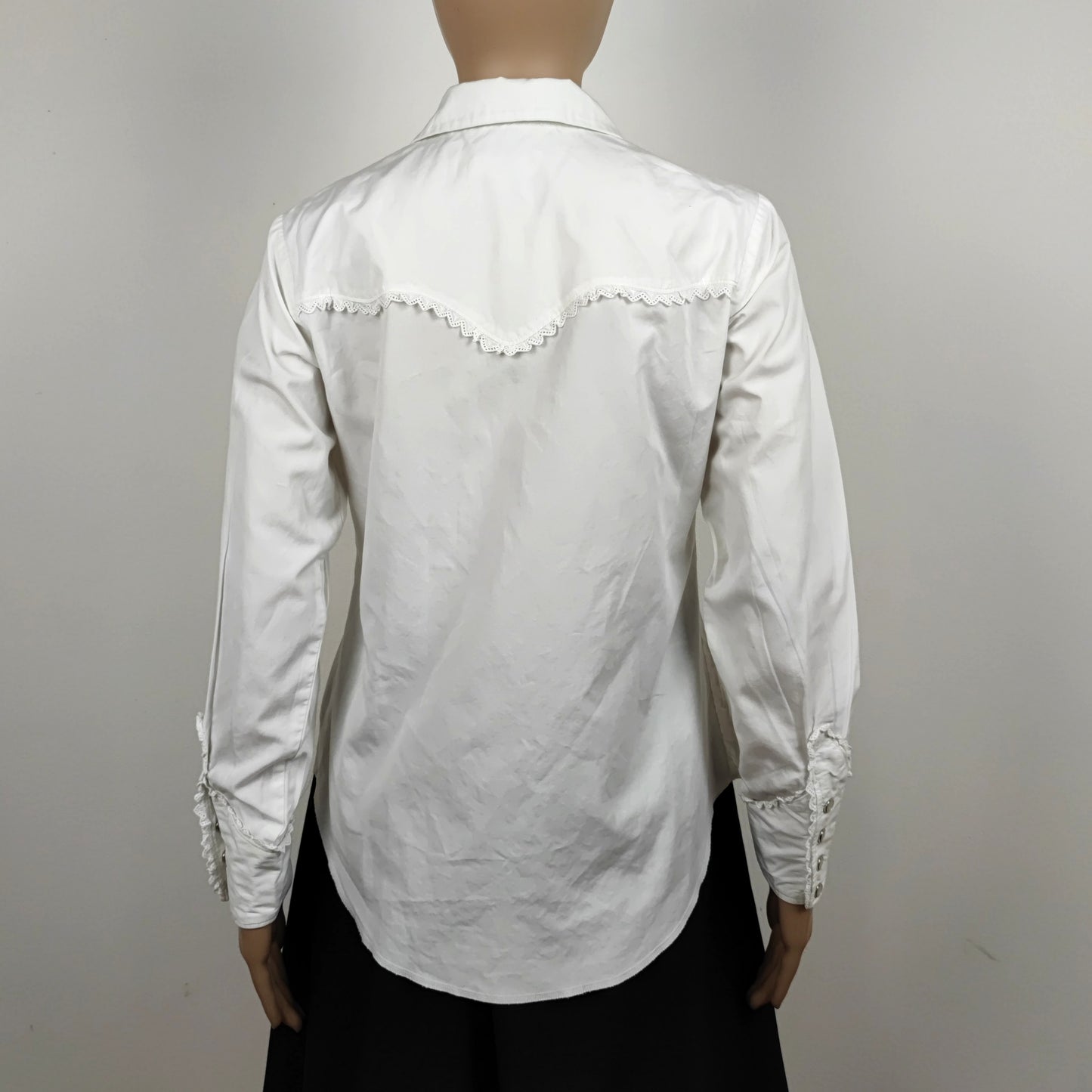 Camicia bianca Comme des Garçons Robe de chambre