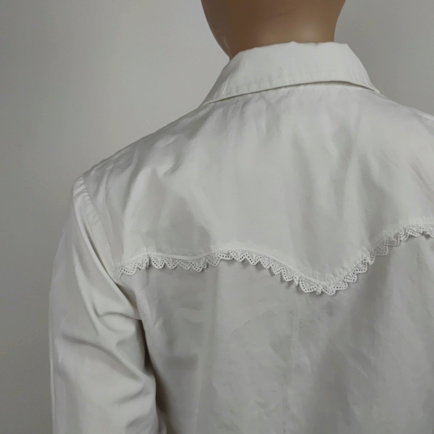 Camicia bianca Comme des Garçons Robe de chambre