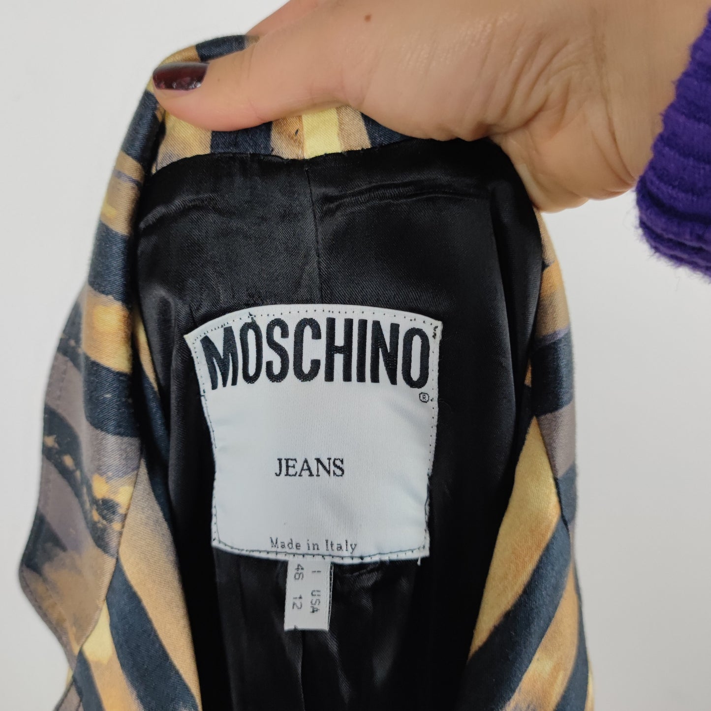 Completo Moschino Jeans giacca e pantaloni