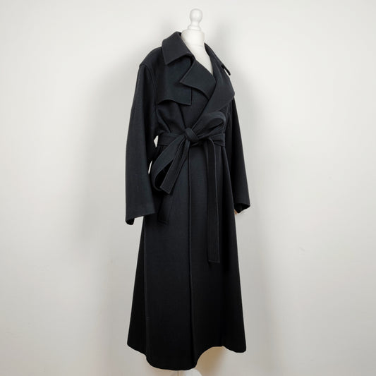 Cappotto nero Yohji Yamamoto