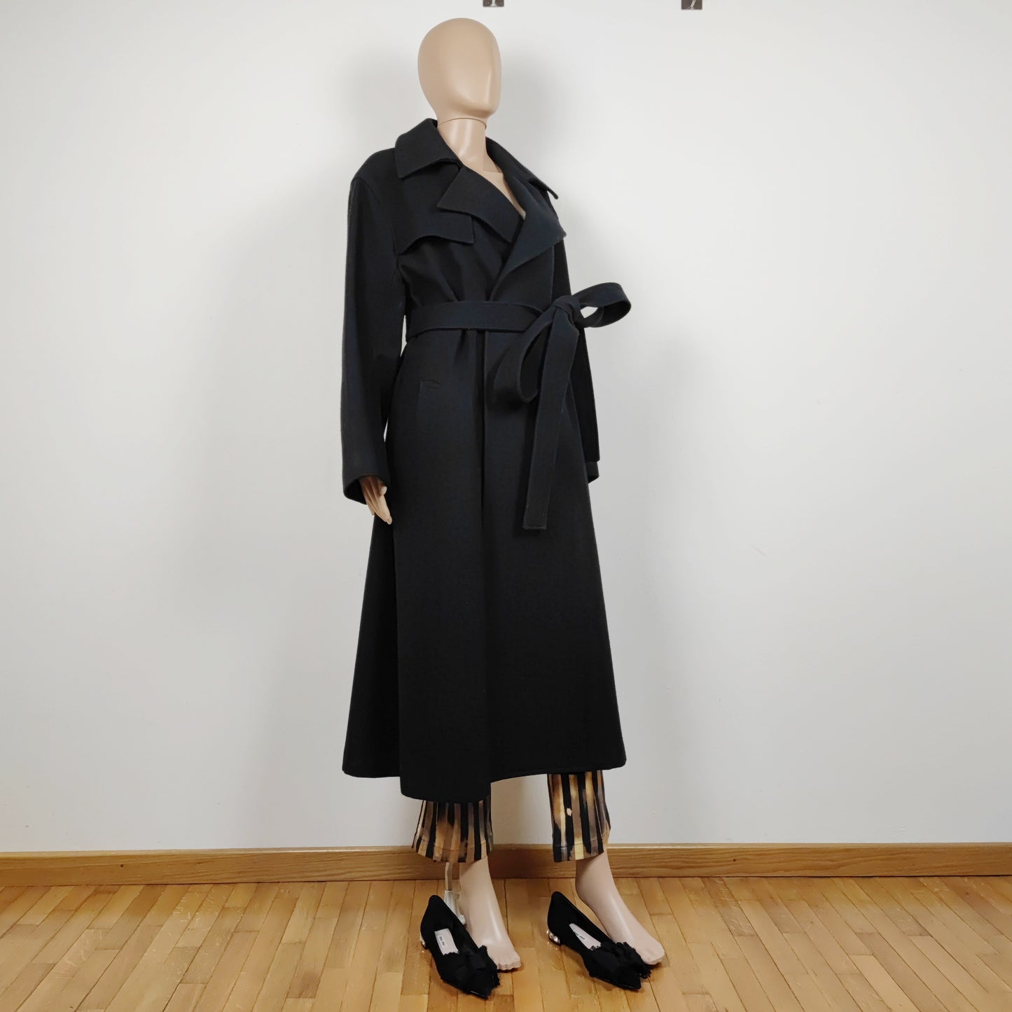 Cappotto nero Yohji Yamamoto