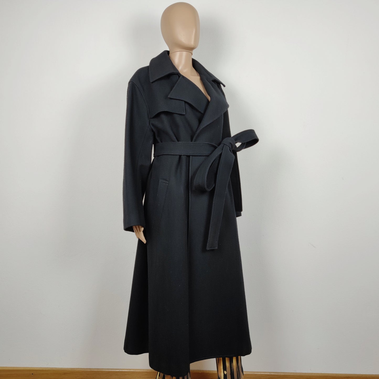 Cappotto nero Yohji Yamamoto