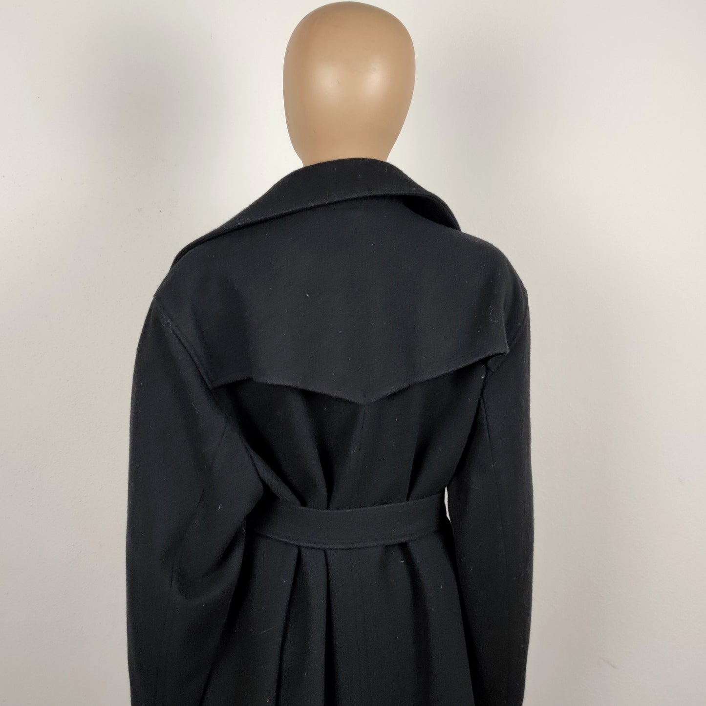 Cappotto nero Yohji Yamamoto