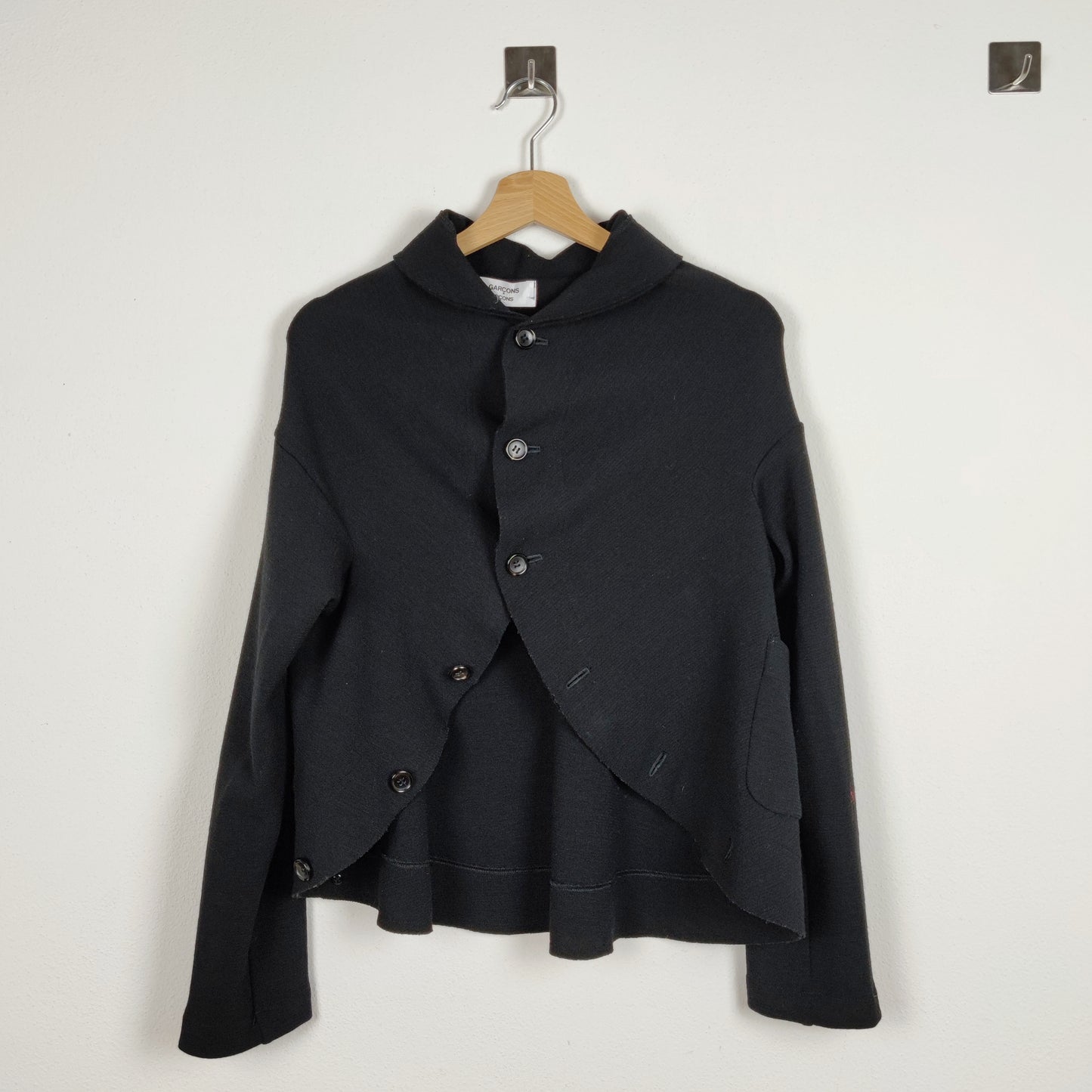 cardigan nero cerchio Comme des Garçons 2014