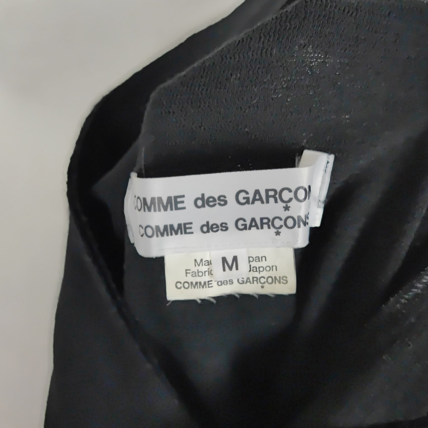 cardigan nero cerchio Comme des Garçons 2014