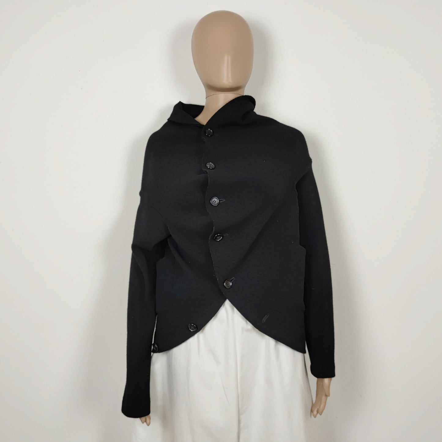 cardigan nero cerchio Comme des Garçons 2014