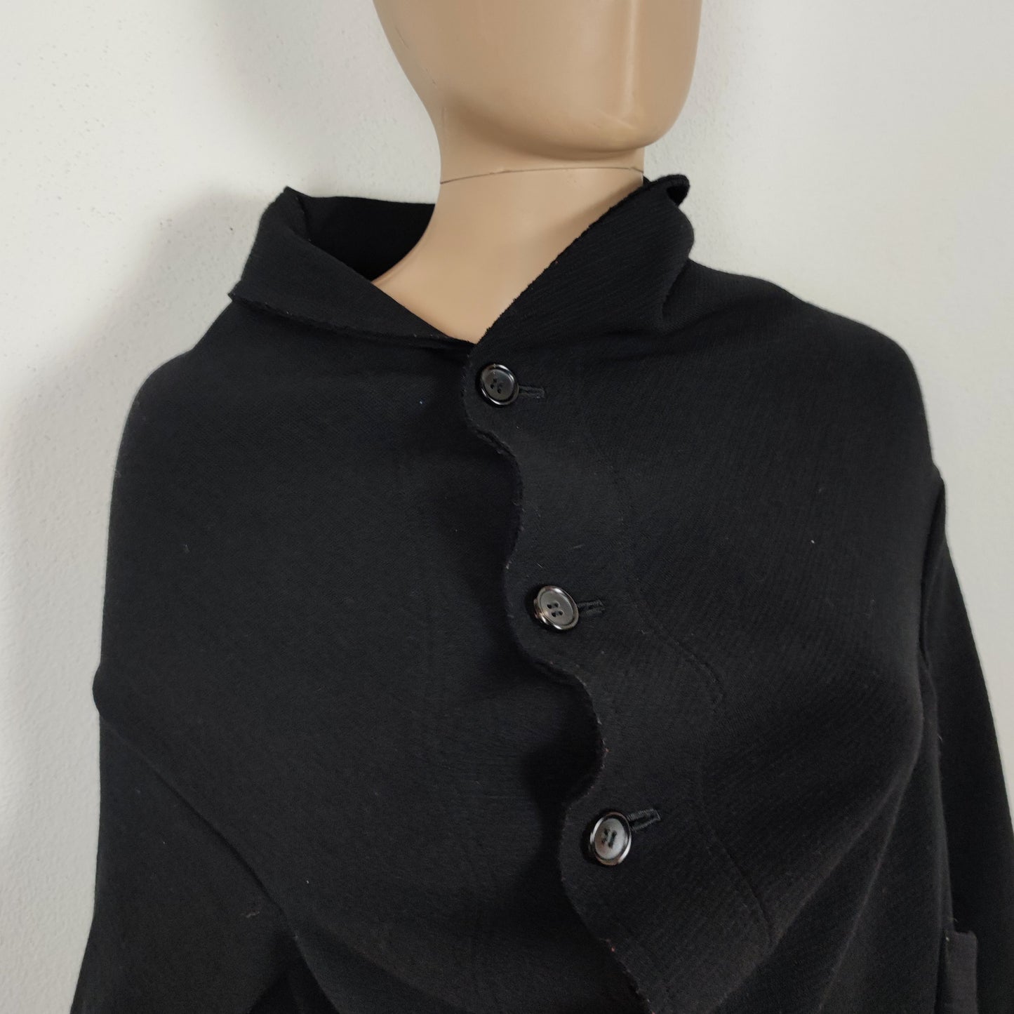 cardigan nero cerchio Comme des Garçons 2014