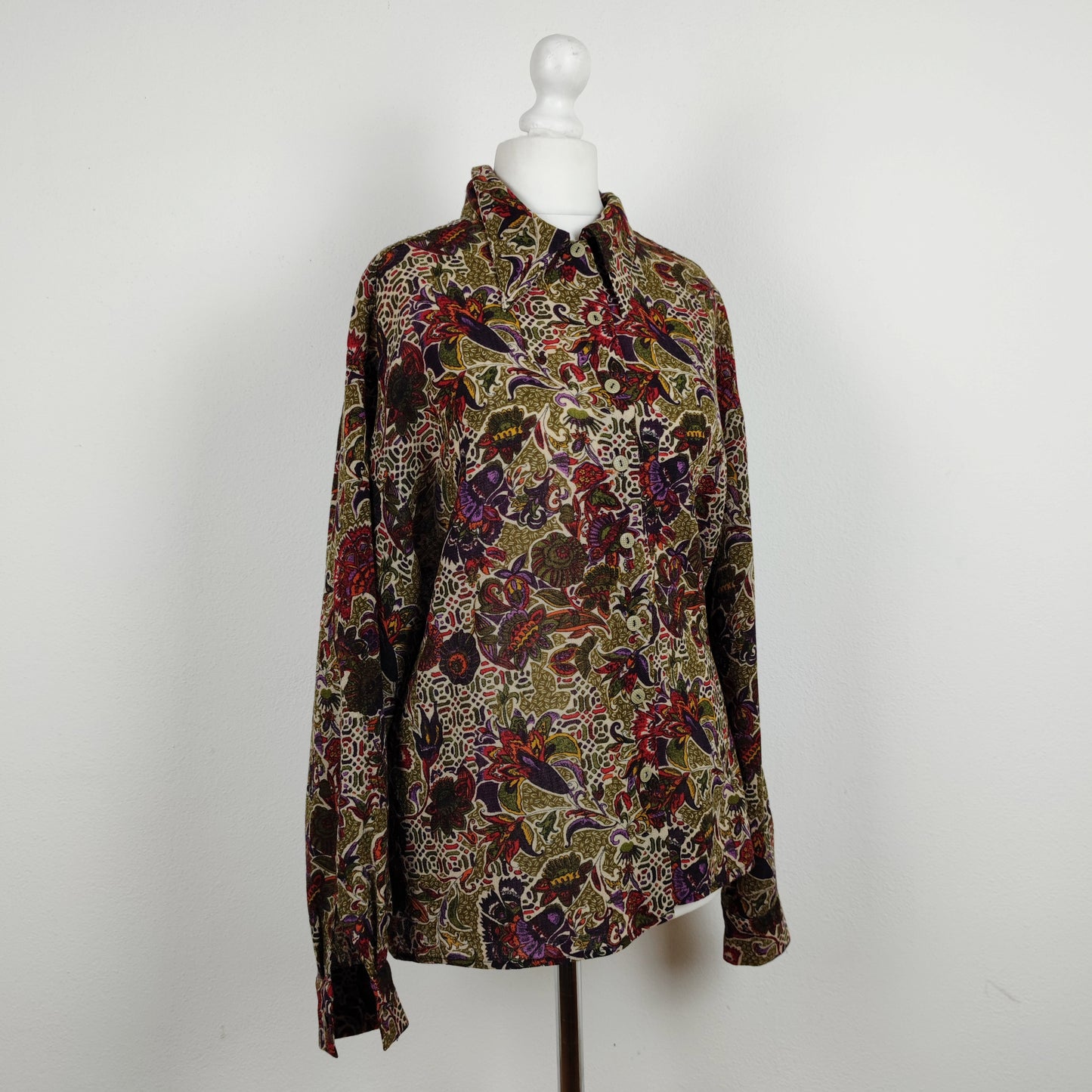 Camicia vintage Missoni donna fantasia floreale