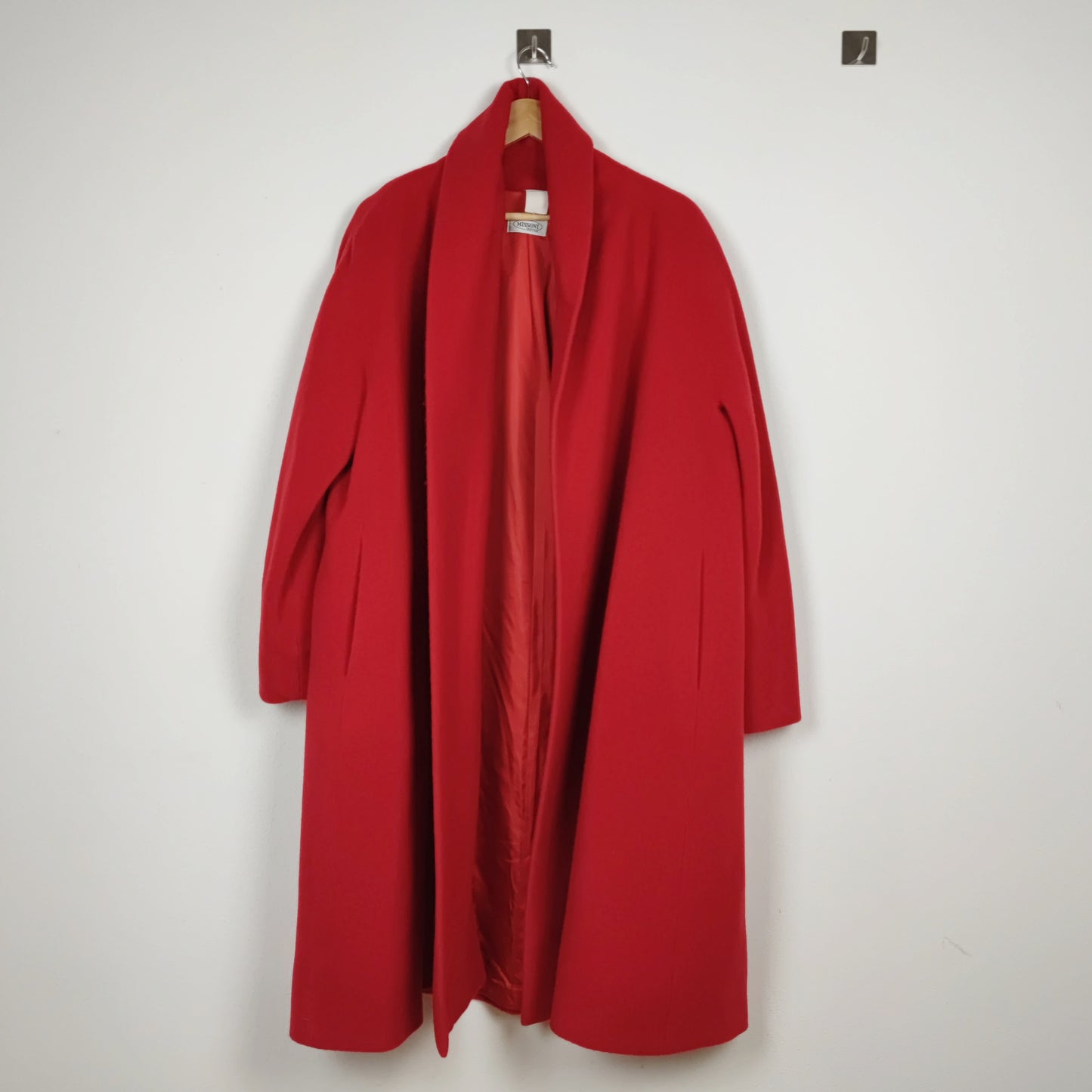 Cappotto vintage Missoni donna rosso