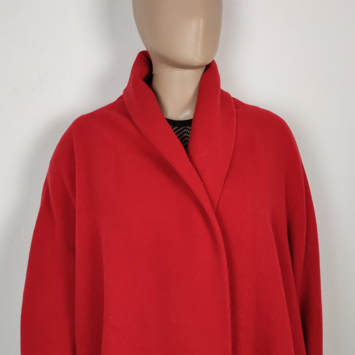 Cappotto vintage Missoni donna rosso