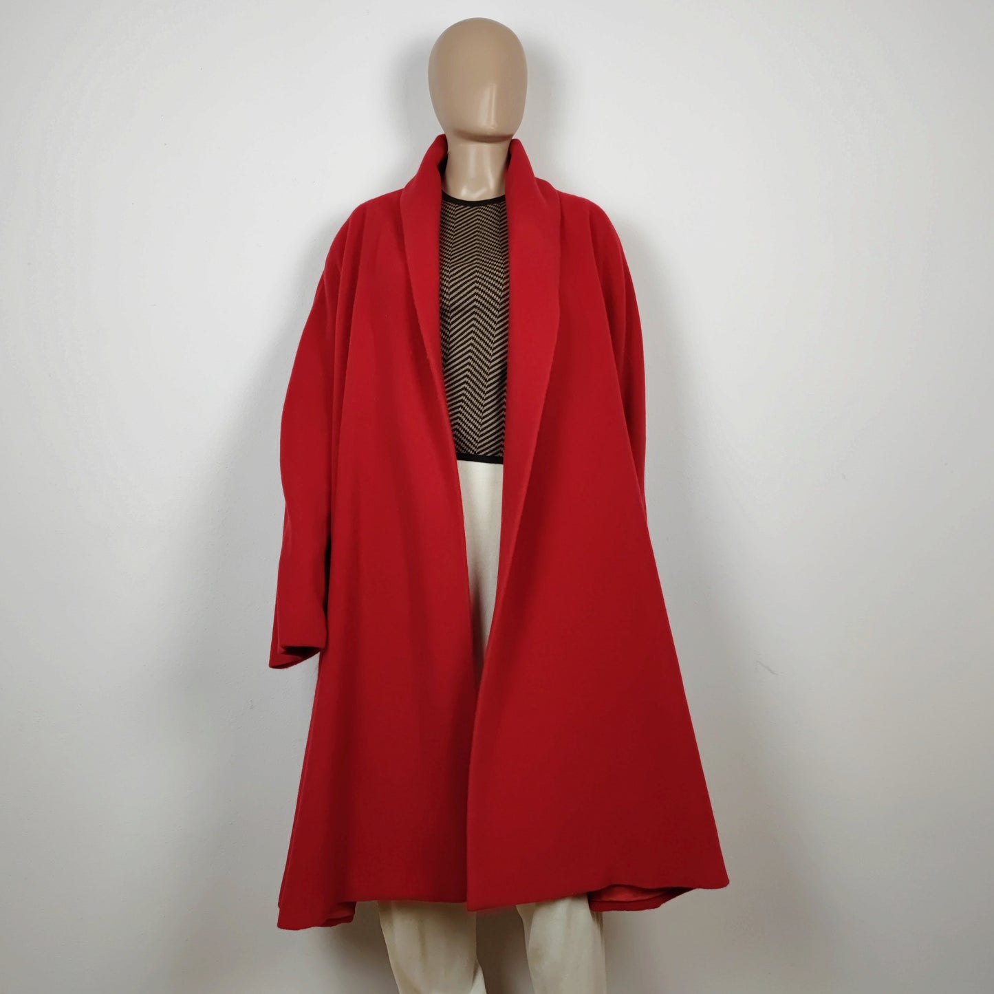 Cappotto vintage Missoni donna rosso