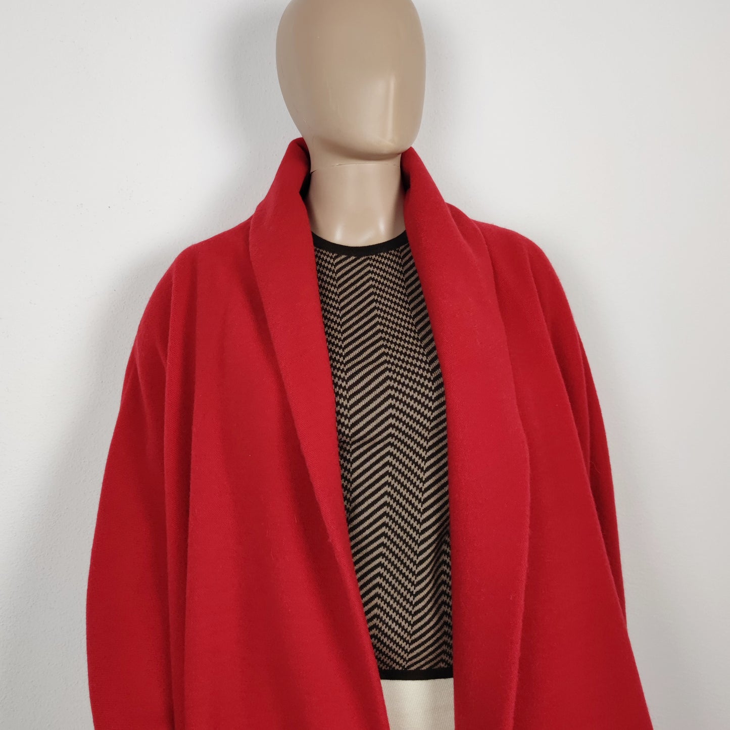 Cappotto vintage Missoni donna rosso