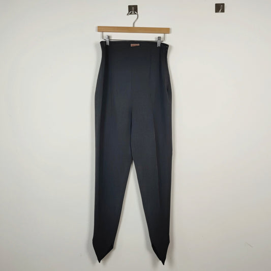 Pantaloni vintage Romeo Gigli con punte sul fondo