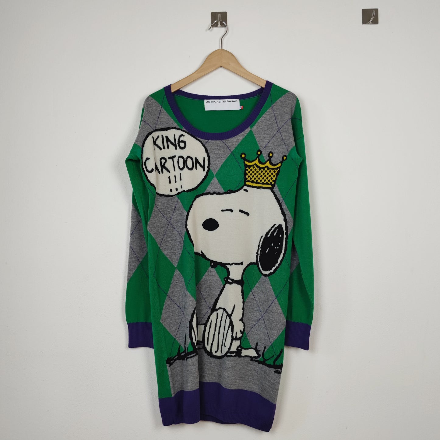 maglione Lungo Snoopy Jc de Castelbajac