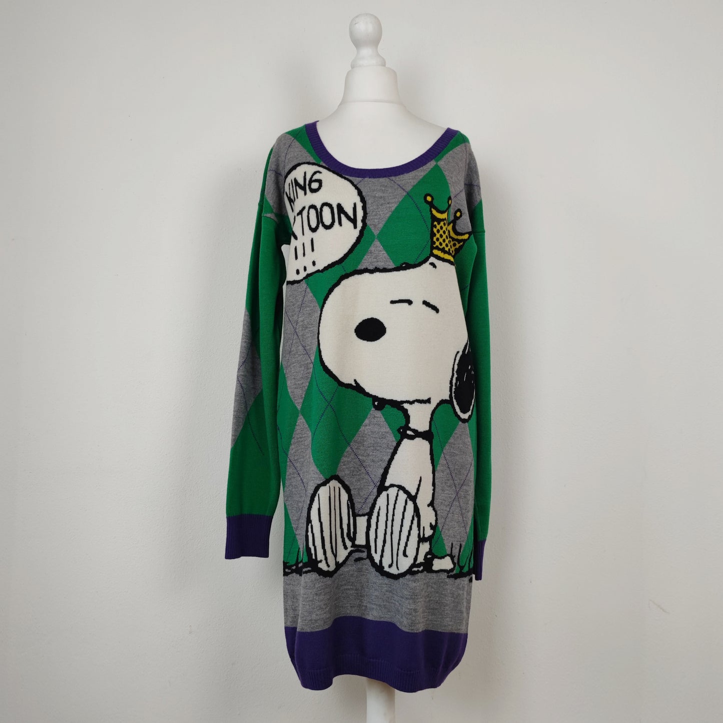 maglione Lungo Snoopy Jc de Castelbajac