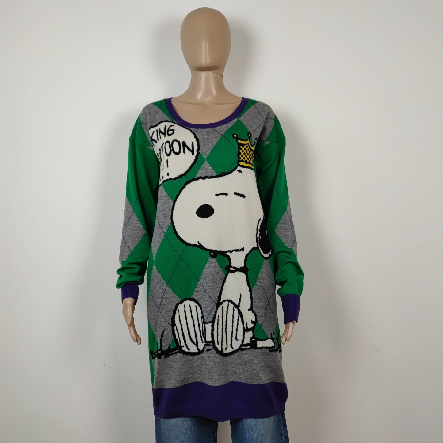 maglione Lungo Snoopy Jc de Castelbajac