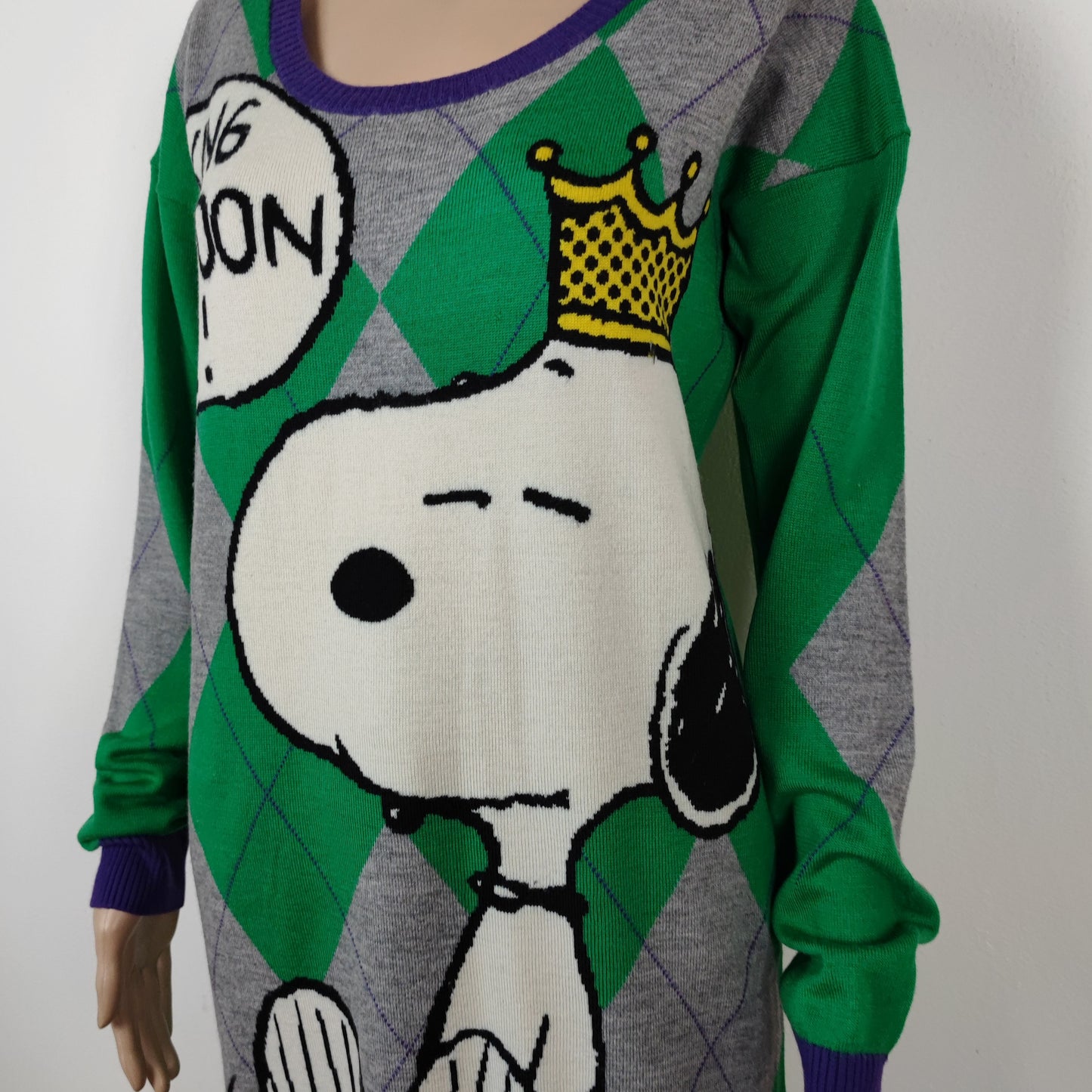 maglione Lungo Snoopy Jc de Castelbajac