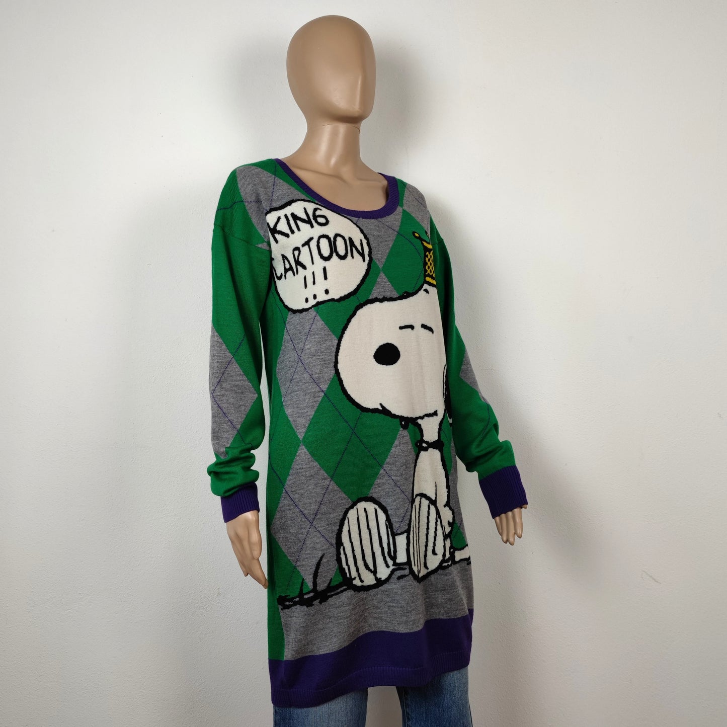 maglione Lungo Snoopy Jc de Castelbajac