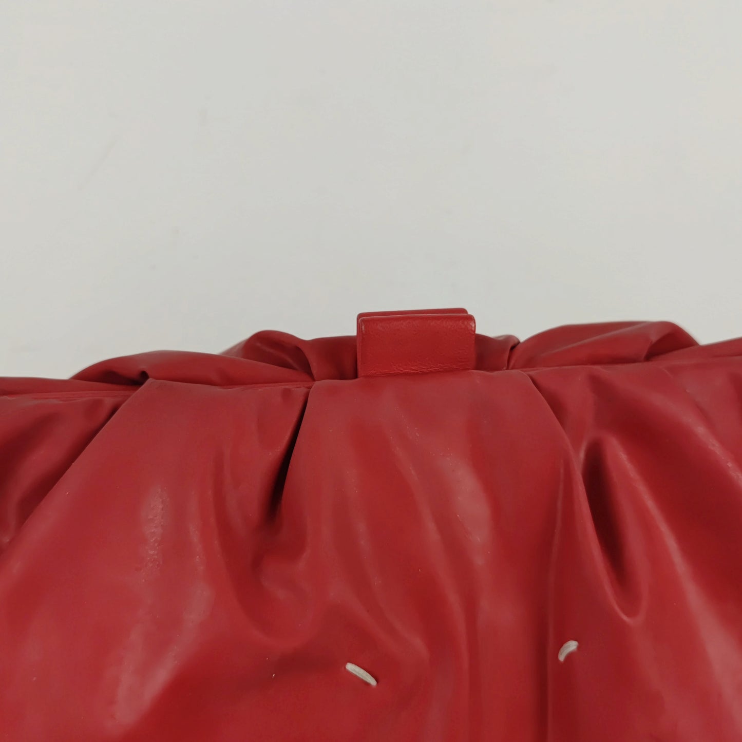 Borsa Margiela rubber - latex rosso