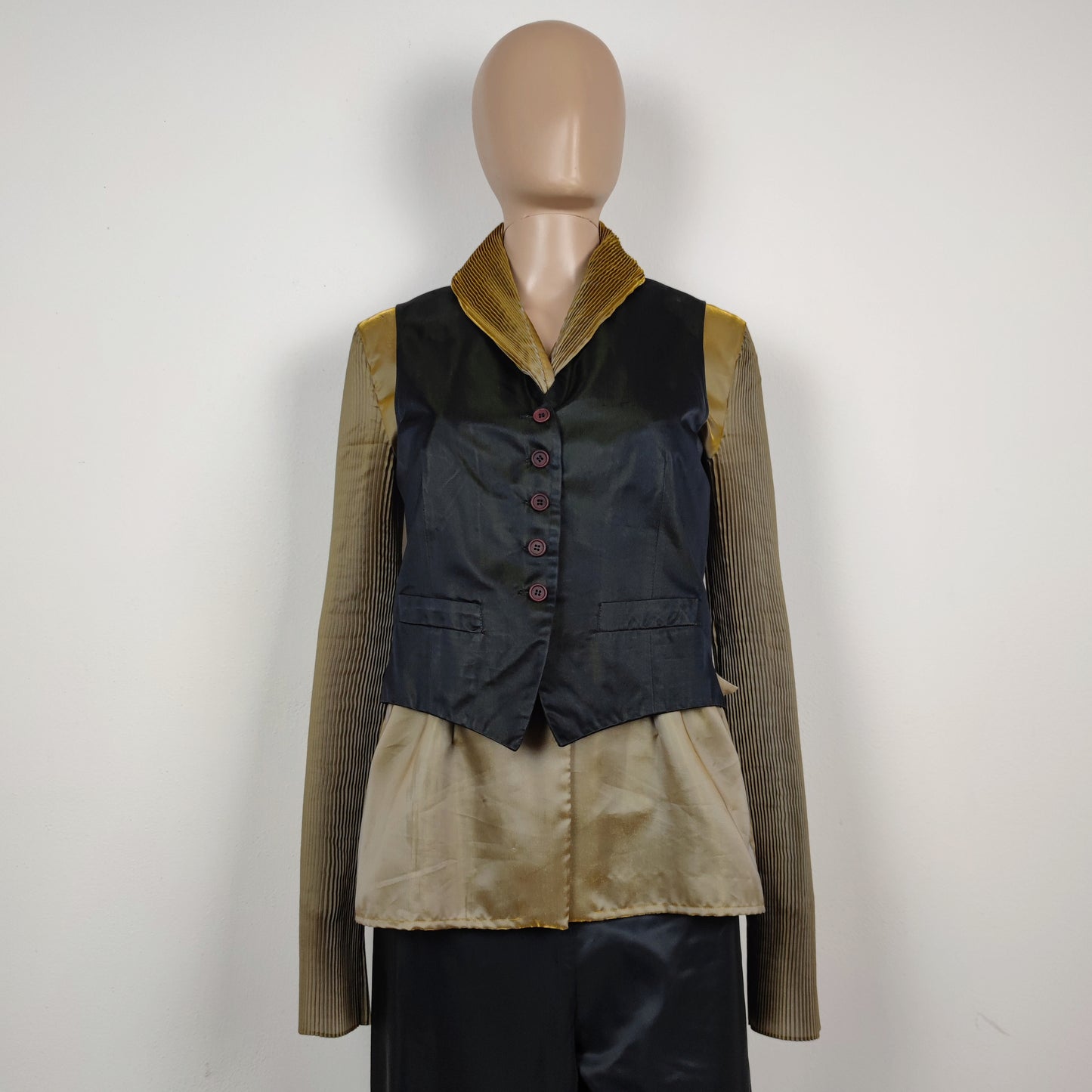 Camicia e gilet coordinato Romeo Gigli inverno 96-97