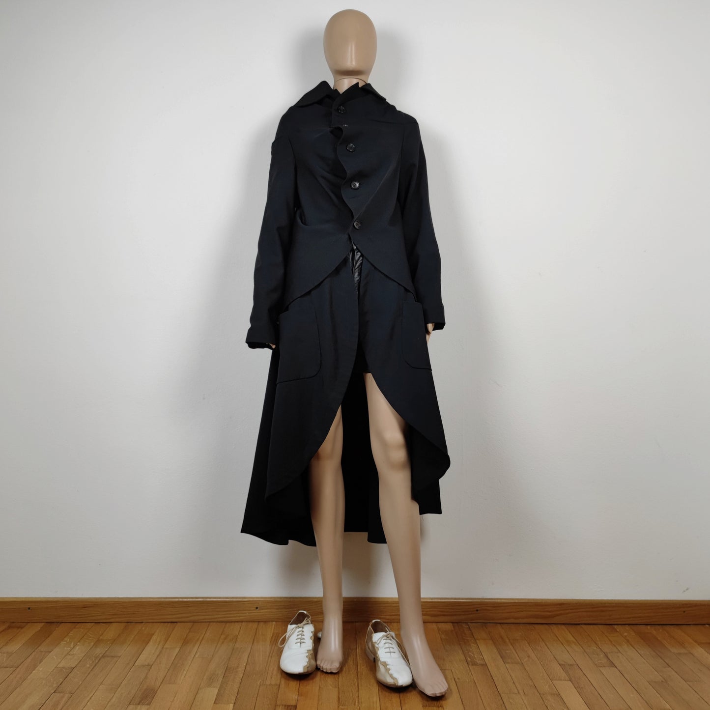 Soprabito nero lungo Comme des Garçons