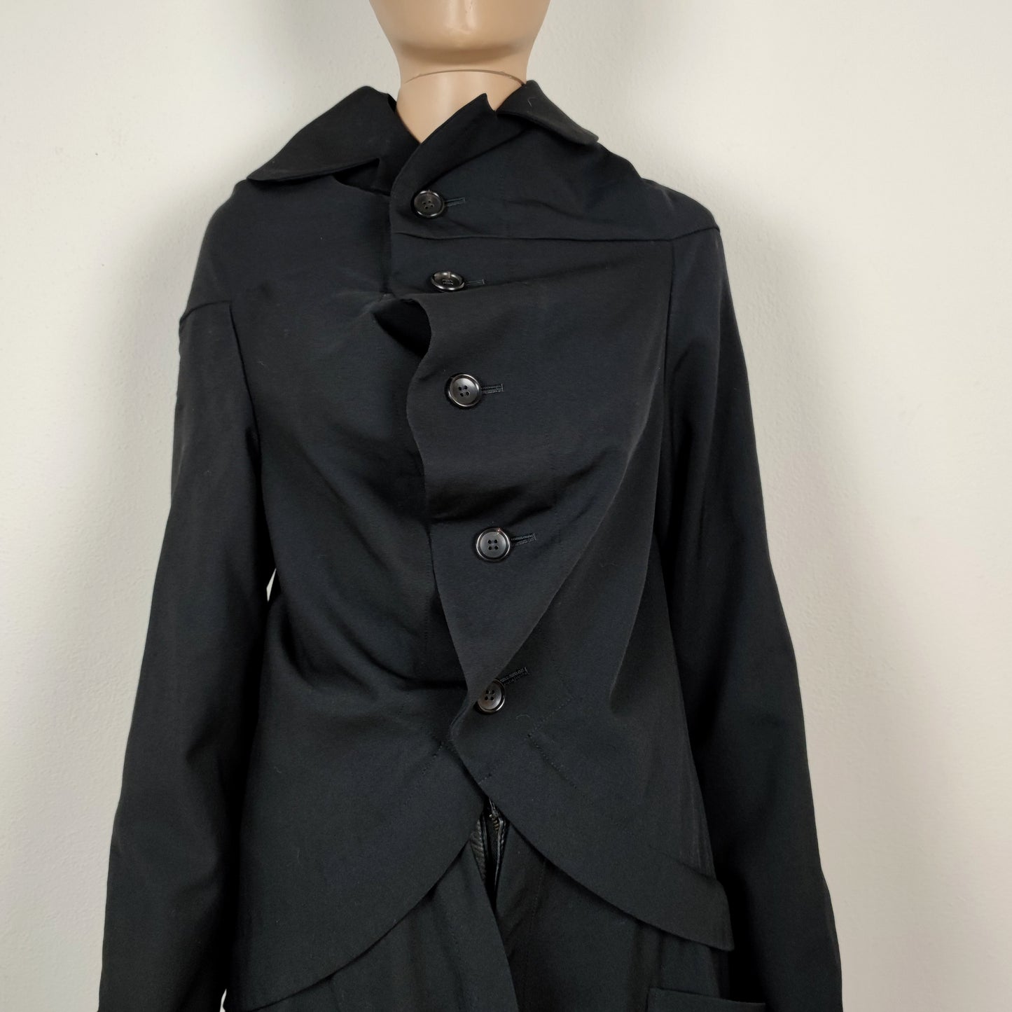 Soprabito nero lungo Comme des Garçons