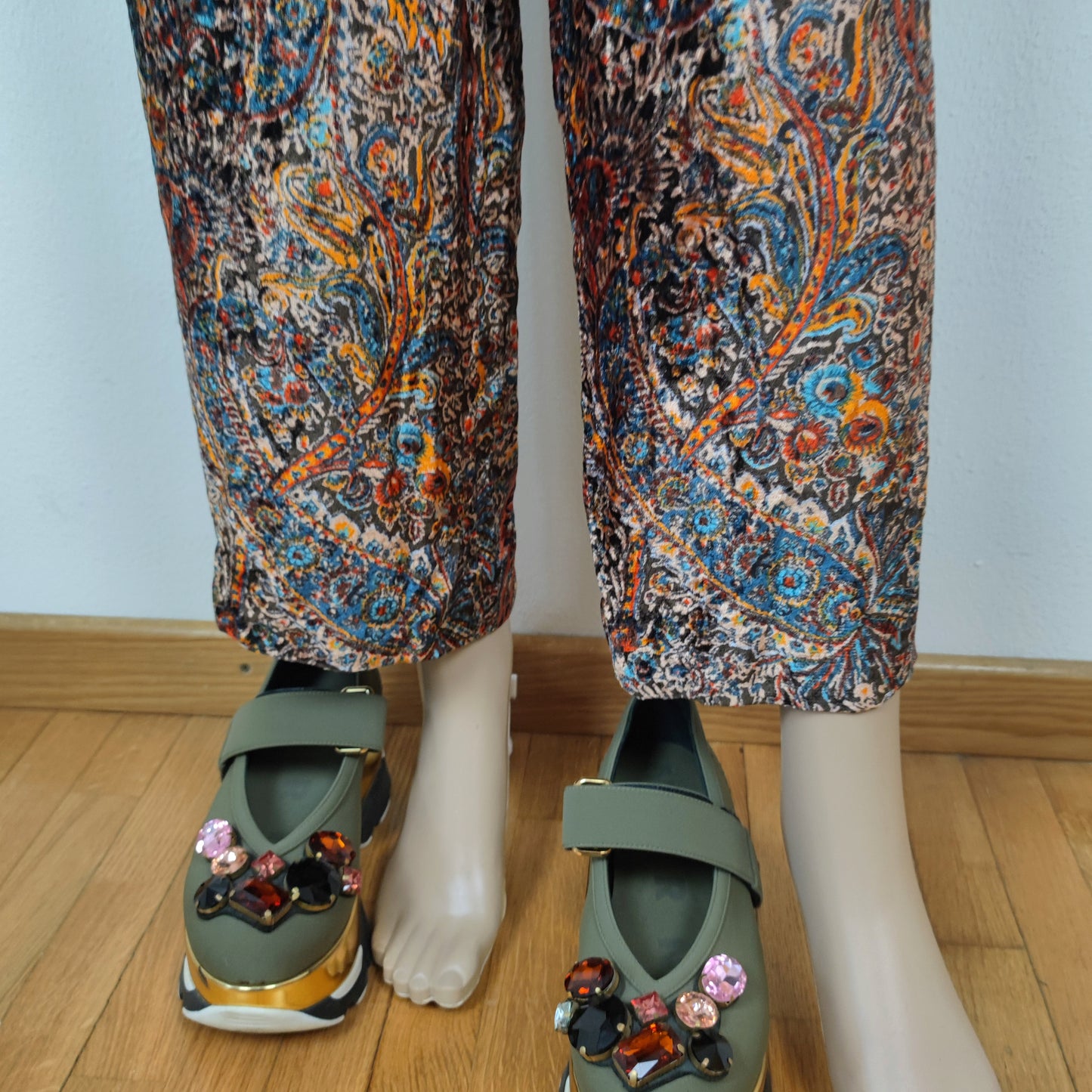 Pantaloni Kenzo Jungle paisley