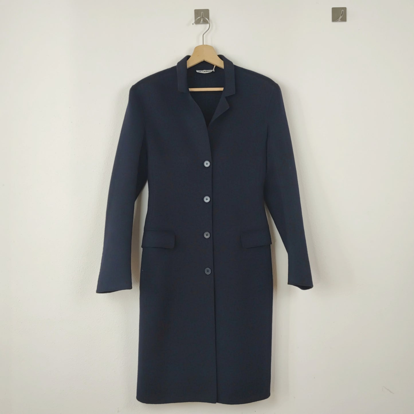 Cappotto blu Jil Sander fw2010 100%cashmere