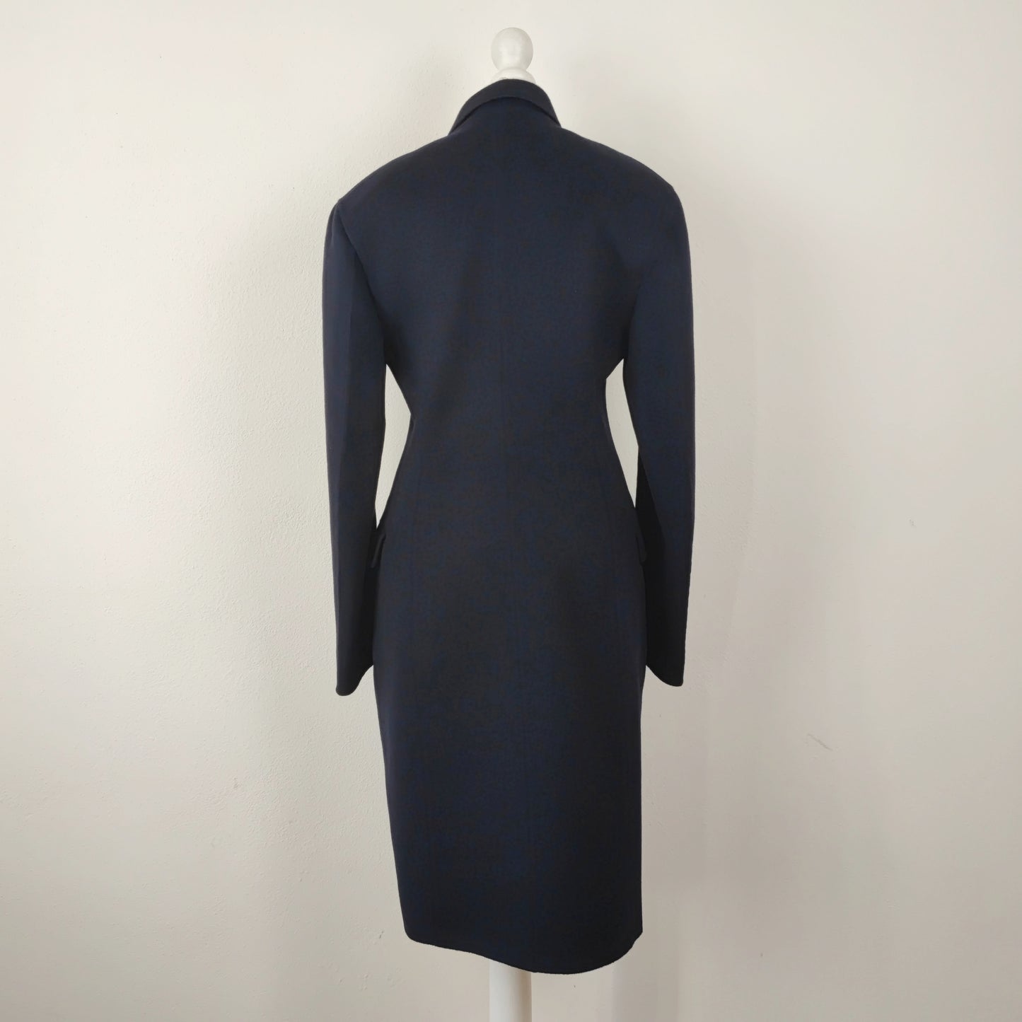 Cappotto blu Jil Sander fw2010 100%cashmere