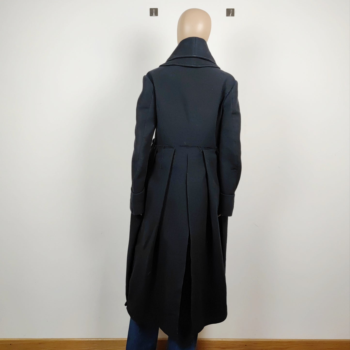 Maxi cappotto Malloni nero