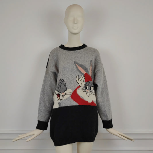 Maglione vintage Jc de Castelbajac bugs bunny 1990