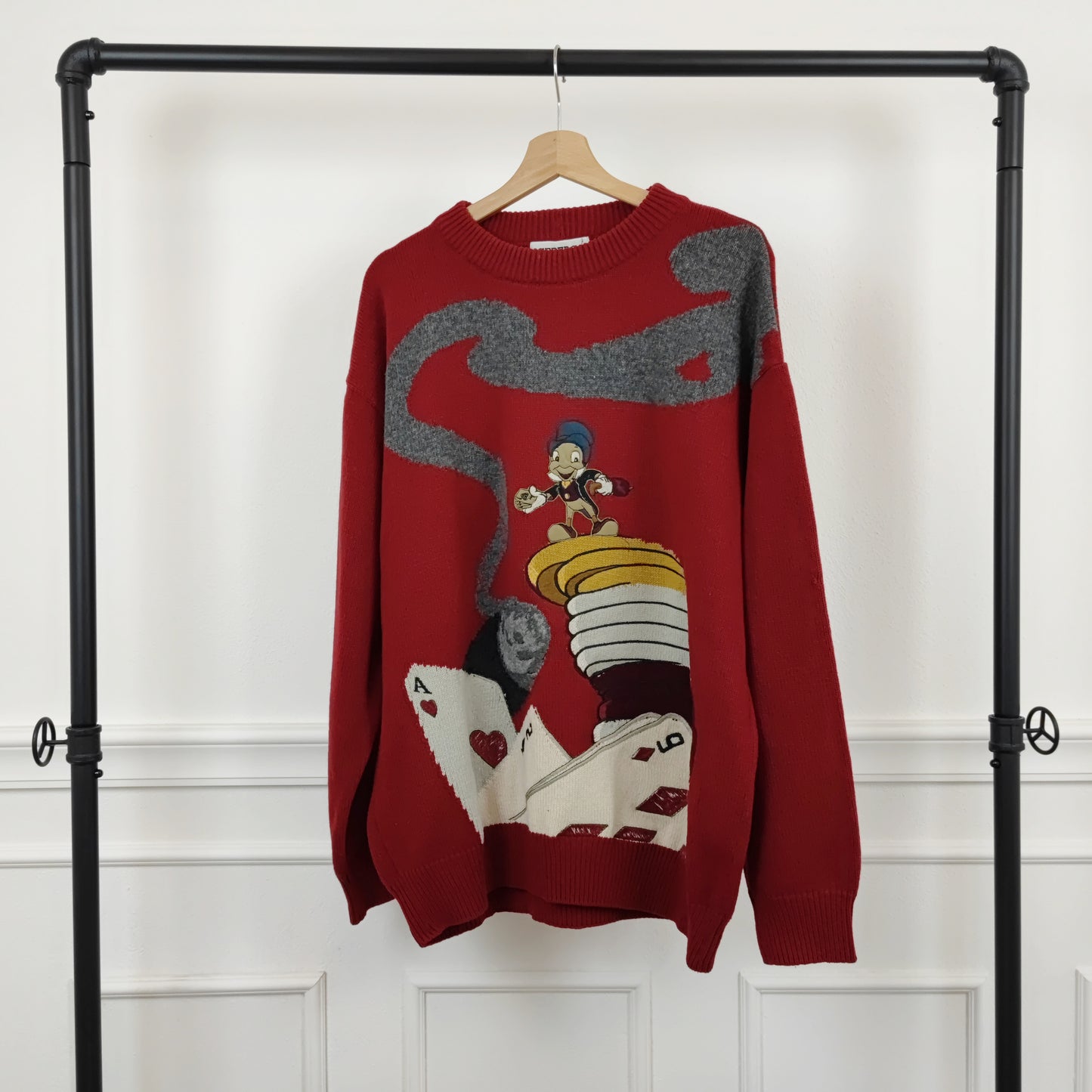 Maglione vintage Iceberg Grillo Parlante 1993