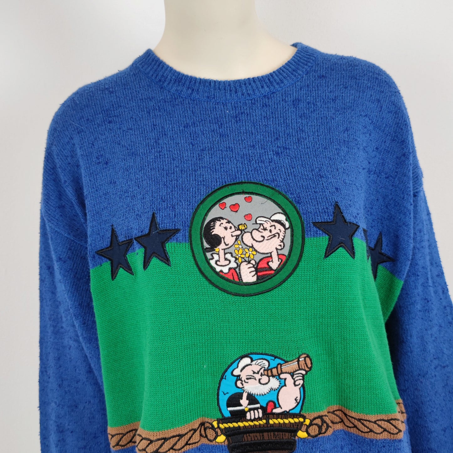 Maglione vintage Jc de Castelbajac 1988 popeye