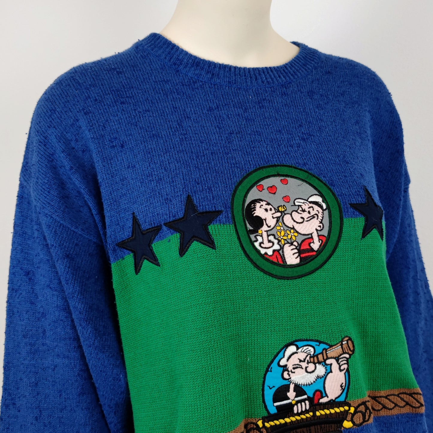 Maglione vintage Jc de Castelbajac 1988 popeye