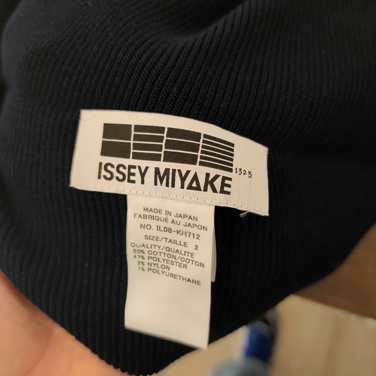 Abito Issey Miyake maglia bicolor