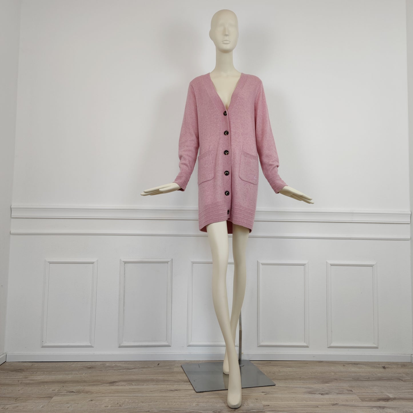 Cardigan Ganni rosa