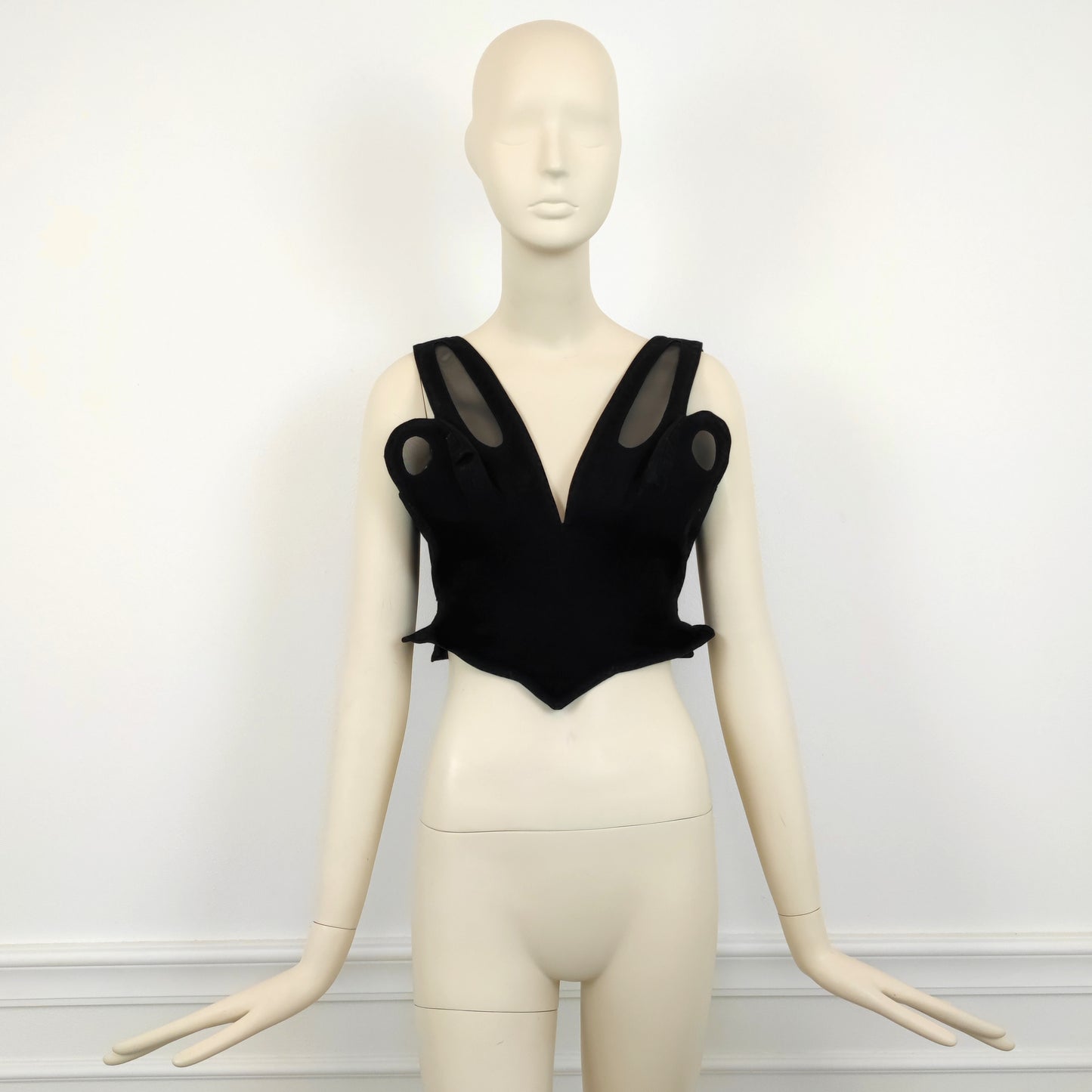 Butterfly bustier Thierry Mugler vintage '80s