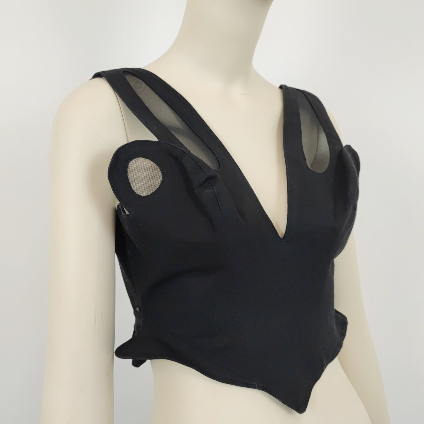 Butterfly bustier Thierry Mugler vintage '80s