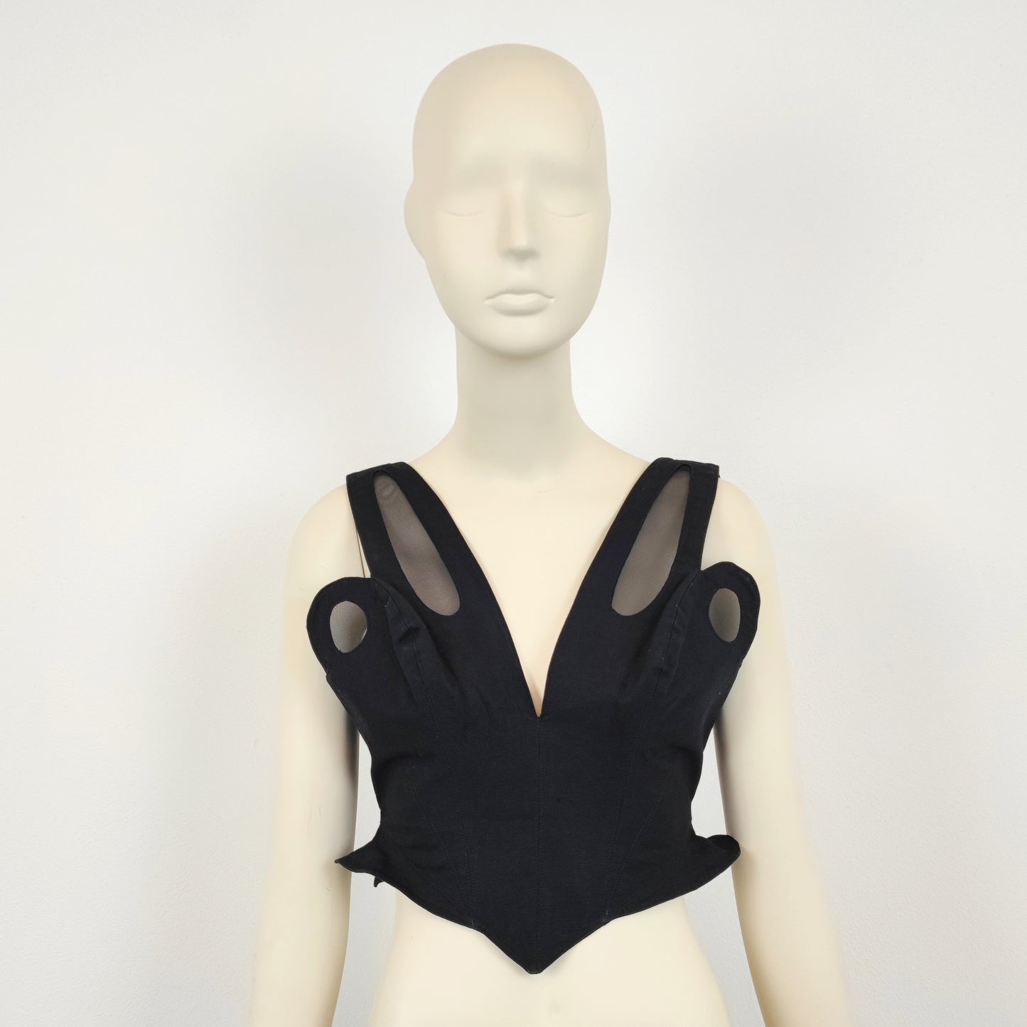 Butterfly bustier Thierry Mugler vintage '80s