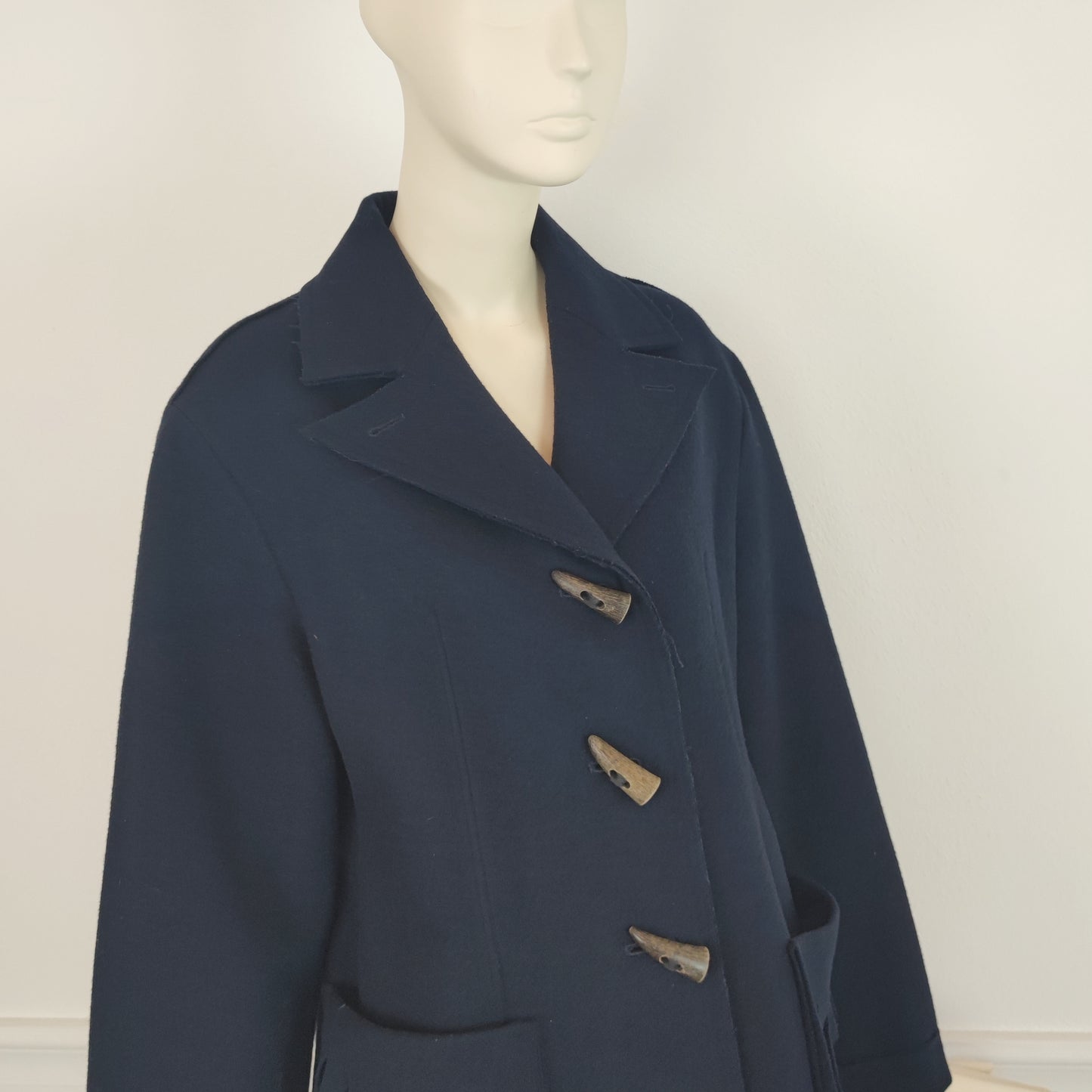 cappotto montgomery G di Romeo Gigli blu