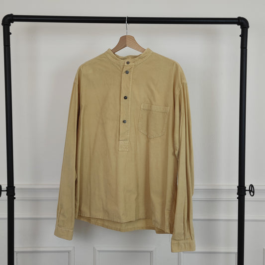 Camicia vintage Romeo Gigli velluto beige