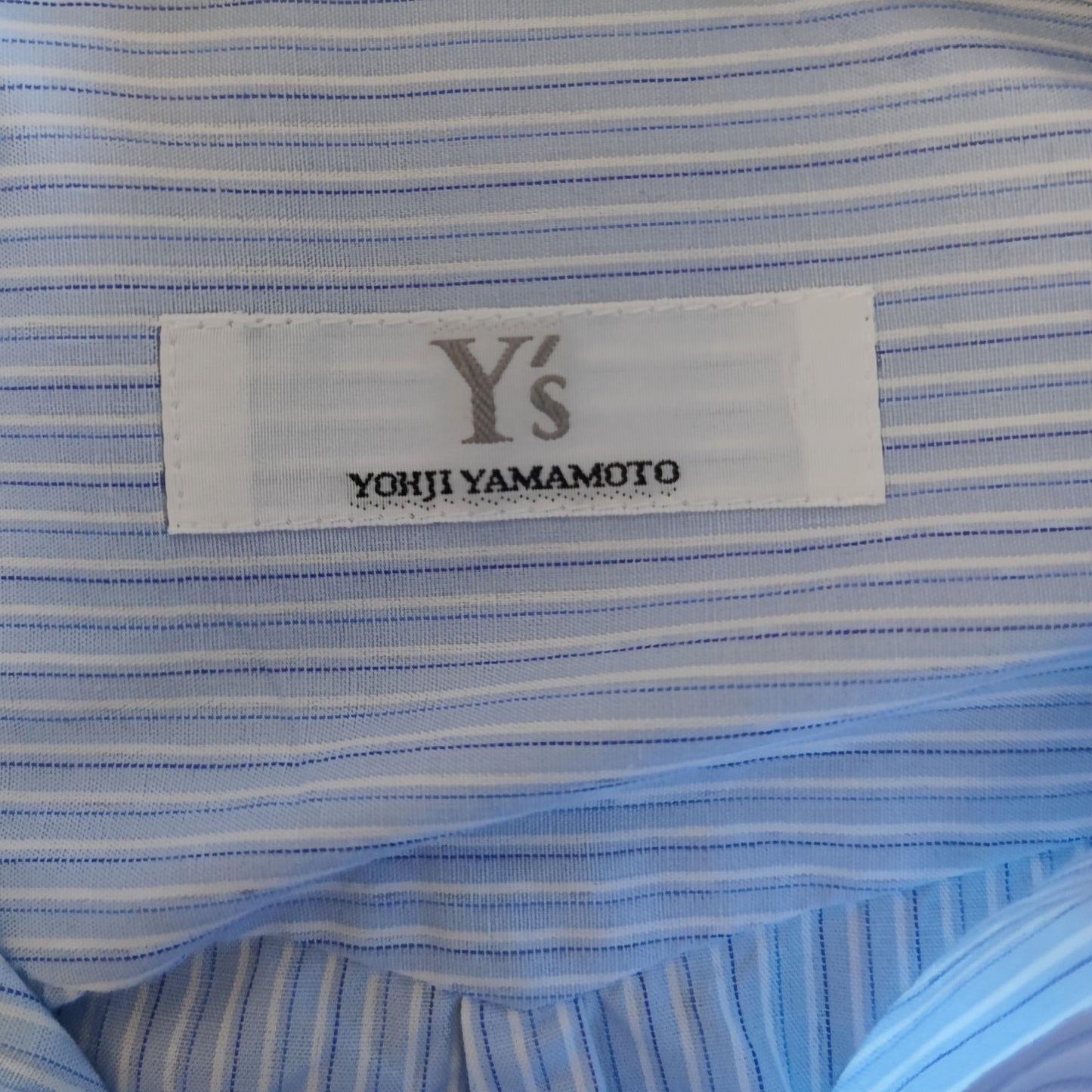 Camicia Y's Yohji Yamamoto azzurra