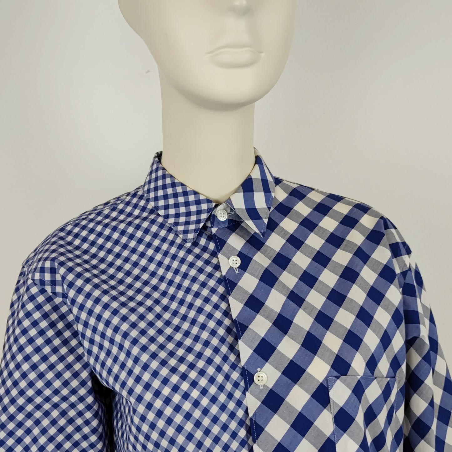 Camicia Comme des Garçons quadri + vichy