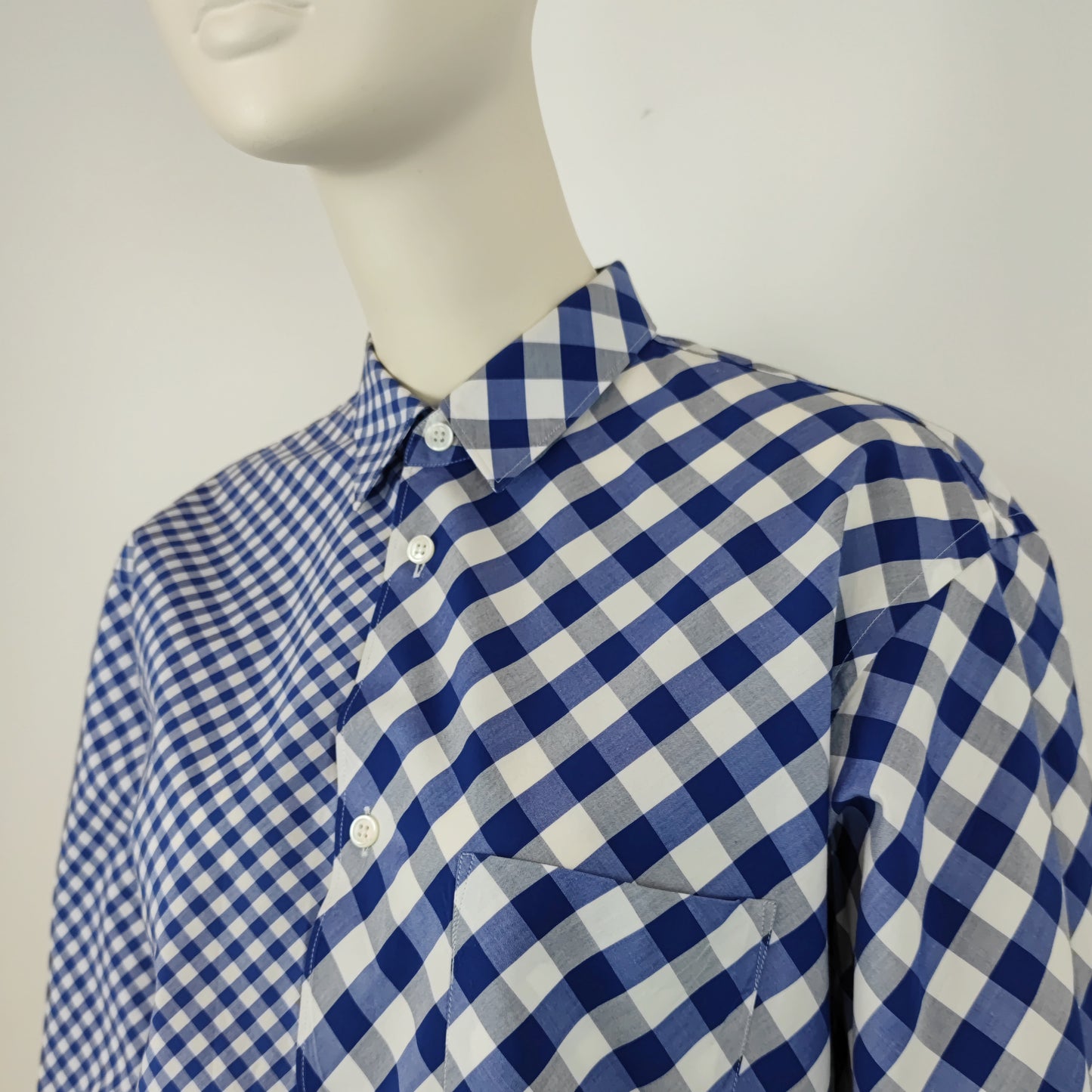 Camicia Comme des Garçons quadri + vichy